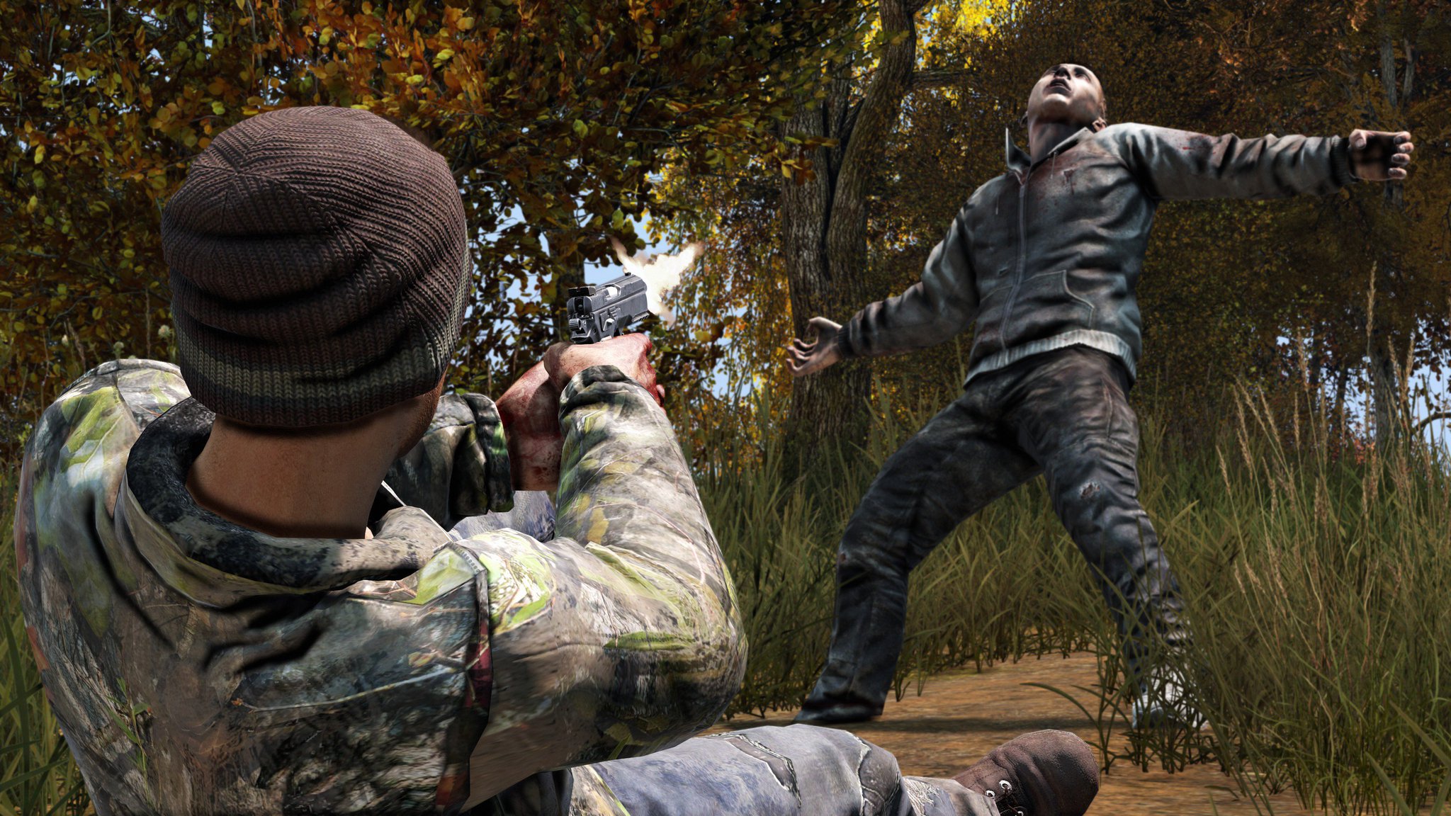 Скачать DayZ 1.29 для серверов ZombiManiya